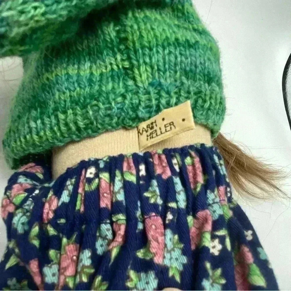 Karin Heller Doll 18” Jointed handcrafted handmade   Cloth tradwife - Picture 6 of 9